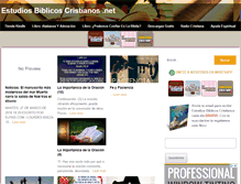 Tablet Screenshot of estudiosbiblicoscristianos.net